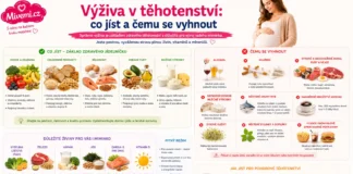Výživa v těhotenství - co jíst a čemu se vyhnout