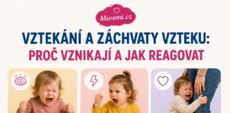Vztekání a záchvaty dětí - proč vznikají a jak reagovat