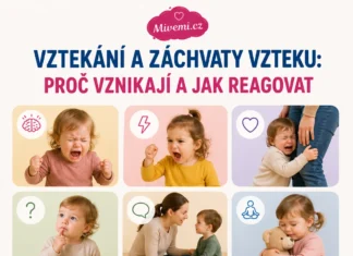 Vztekání a záchvaty dětí - proč vznikají a jak reagovat
