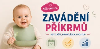Zavádění příkrmů u novorozence