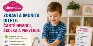 Zdraví a imunita - časté nemoci dětí ve školce a jejich prevence