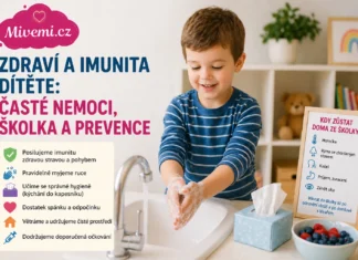 Zdraví a imunita - časté nemoci dětí ve školce a jejich prevence