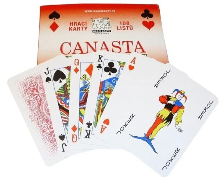 Oblíbená hra Canasta