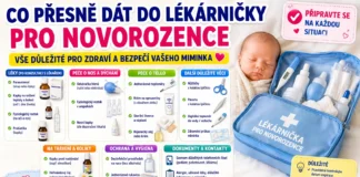 Co dát do lékárničky pro novorozence