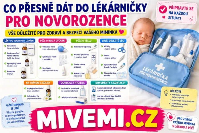 Co dát do lékárničky pro novorozence