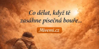 Co dělat když tě zasáhne písečná bouře v poušti