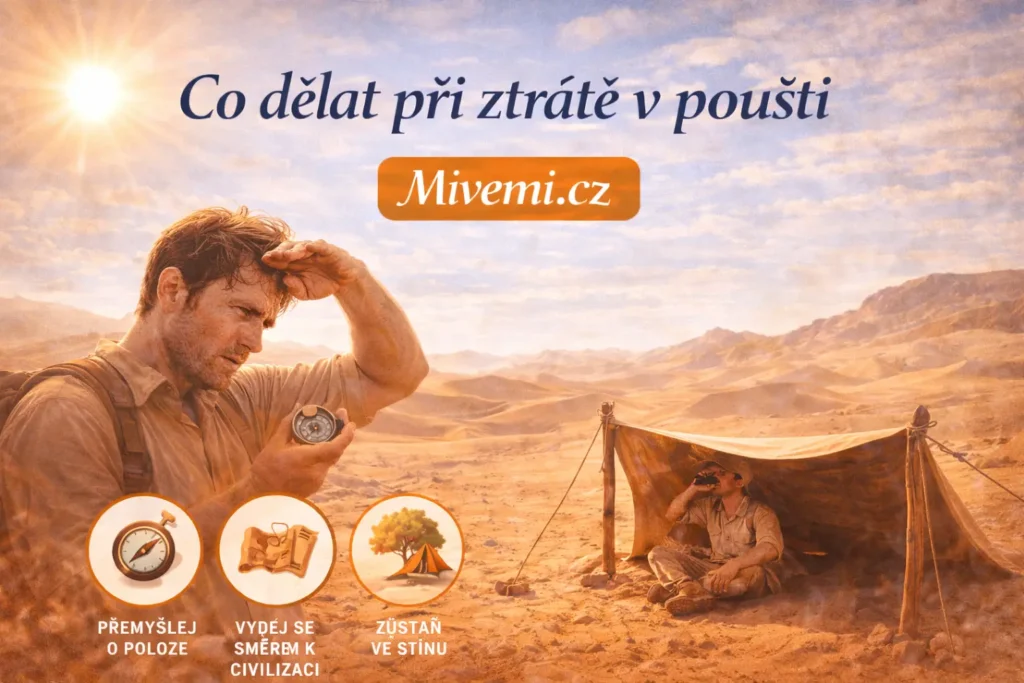 Co dělat když se ztratíš v poušti