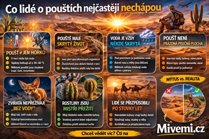 Co lidé o pouštích neví