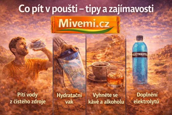 Co pít v pouštích