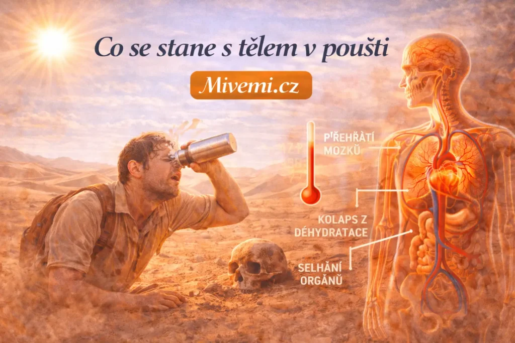 Co se stane s lidským tělem v poušti