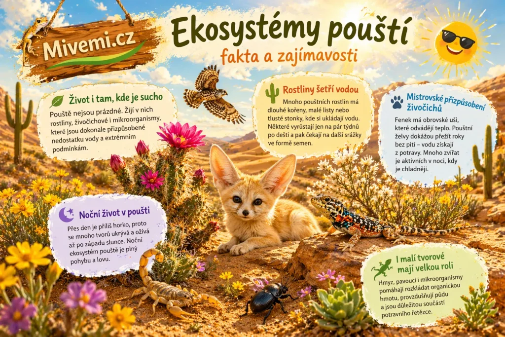 Ekosystémy v pouštích