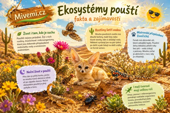 Ekosystémy v pouštích