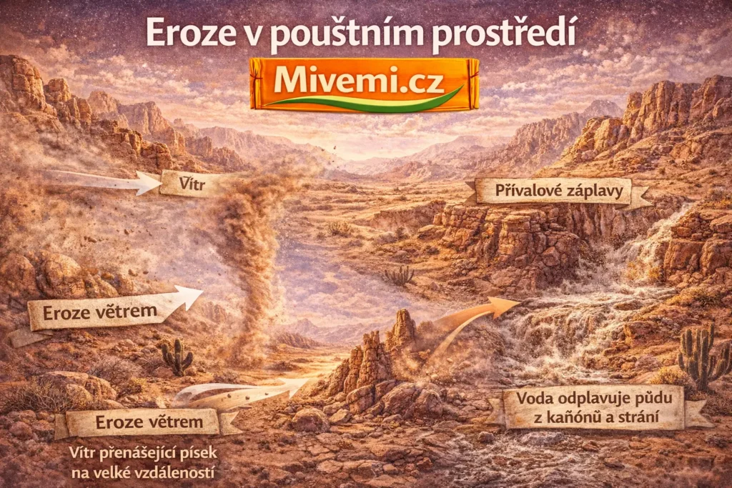 Eroze v pouštním prostředí