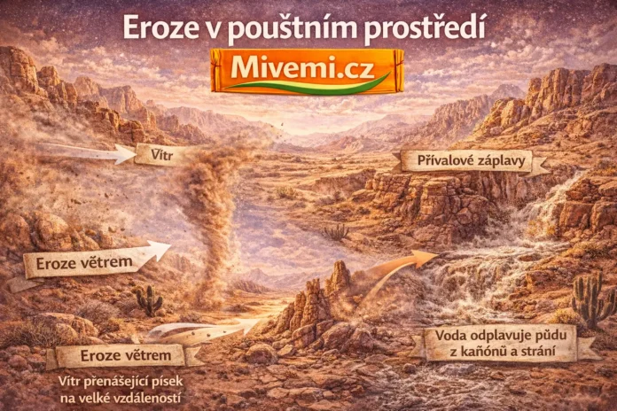 Eroze v pouštním prostředí