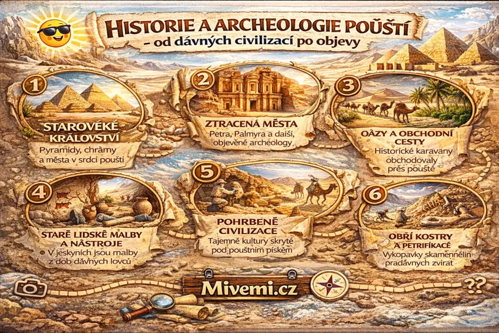 Historie a archeologie pouští