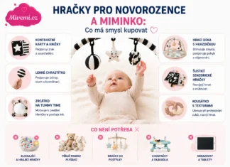 Hračky pro novorozence a miminko