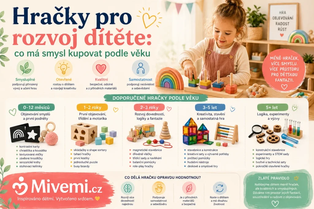 Hračky pro rozvoj dítěte