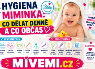 Hygiena miminka a co dělat a co ne