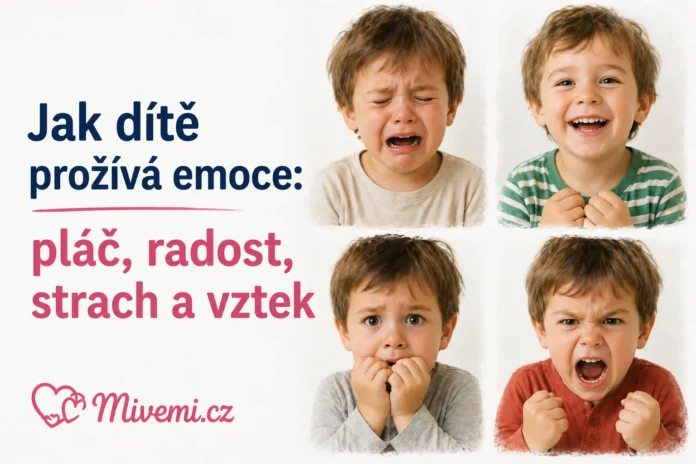jak dite proziva emoce plac radost strach a vztek Jak dítě prožívá emoce, pláč, strach a radost