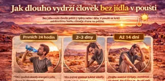 Jak dlouho vydrží člověk bez jídla v poušti