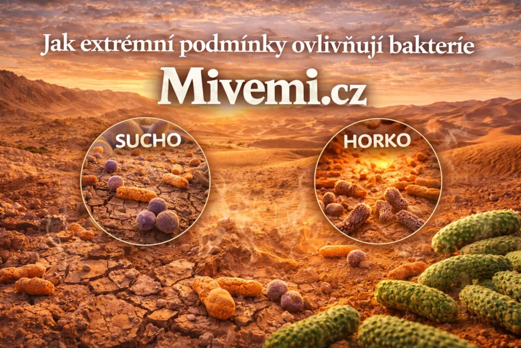 Jak extrémní podmínky pouště ovlivňují bakterie