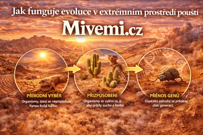 Jak funguje evoluce v poušti