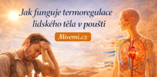 Jak funguje termoregulace těla v poušti