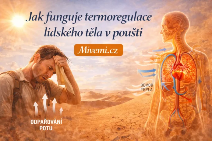 Jak funguje termoregulace těla v poušti