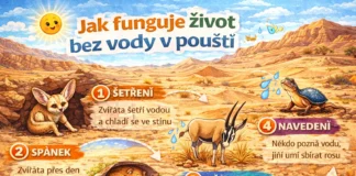 Jak funguje život bez vody v poušti