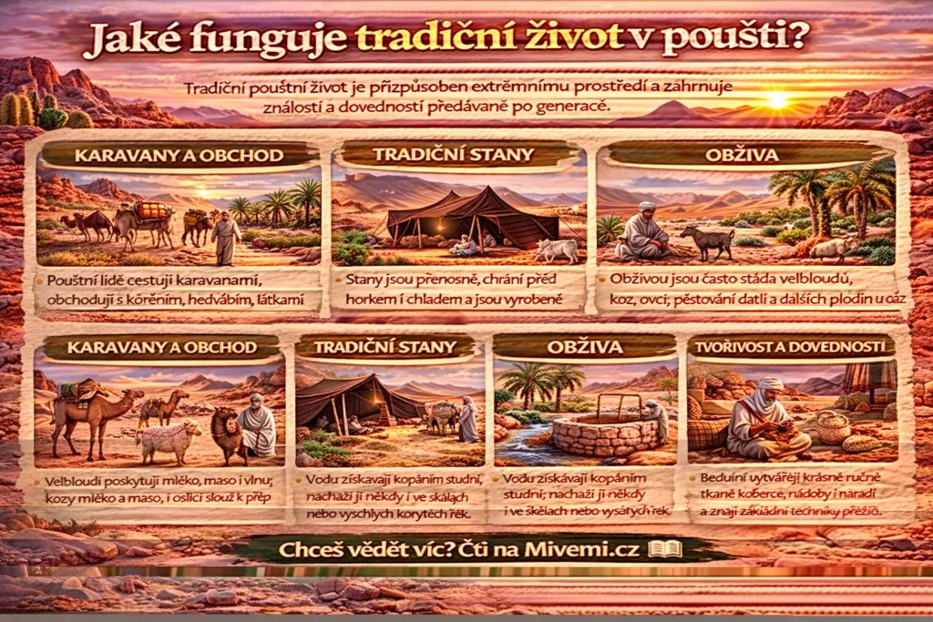 Jak funguje život v poušti