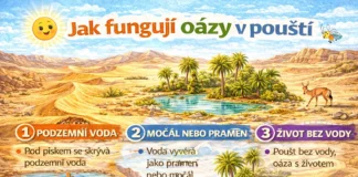 Jak fungují oázy v poušti