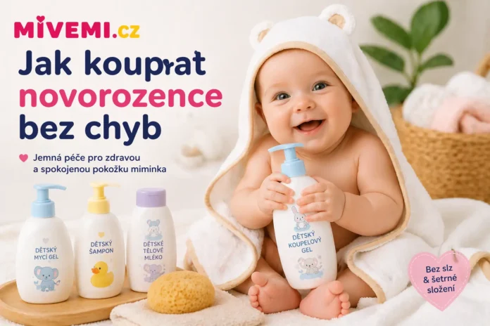 Jak koupat novorozence