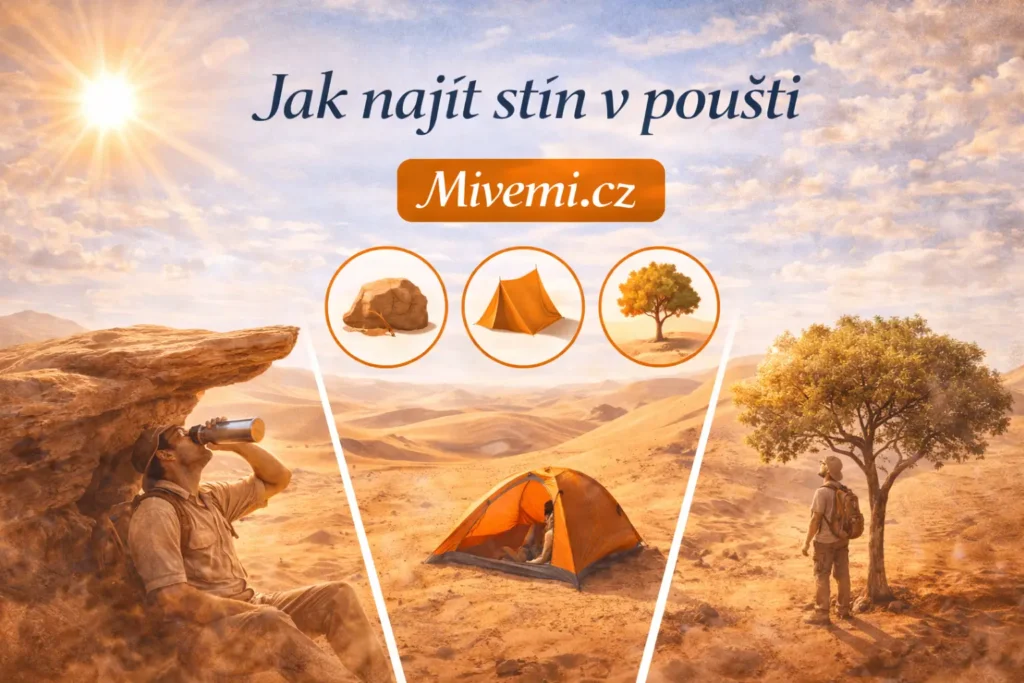 Jak najít stiny v pouštii