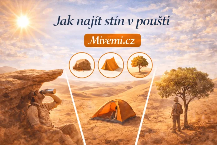 Jak najít stiny v pouštii