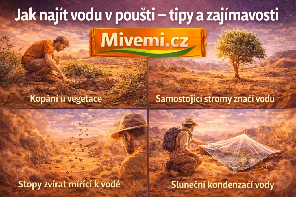Jak najít vodu v poušti
