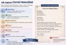 Jak napsat čestné prohlášení