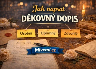 Jak napsat děkovný dopis