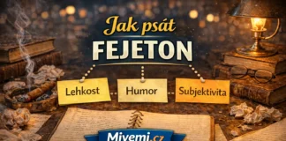 Jak napsat fejeton