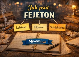 Jak napsat fejeton
