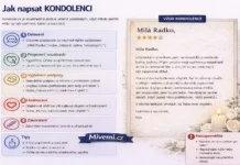 Jak napsat kondolenci