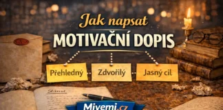 Jak napsat motivační dopis