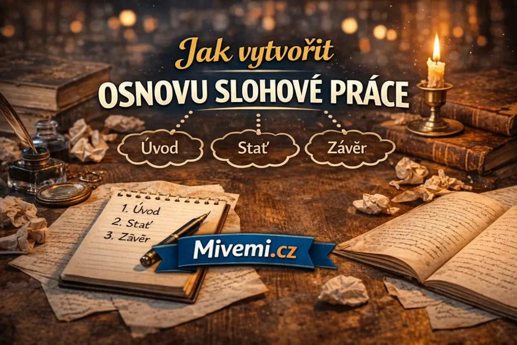 Jak napsat osnovu slohové práce