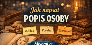Jak napsat popis osoby