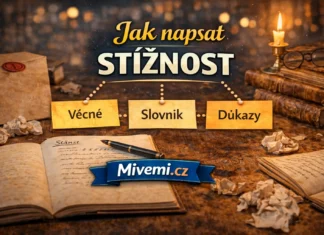 Jak napsat stížnost