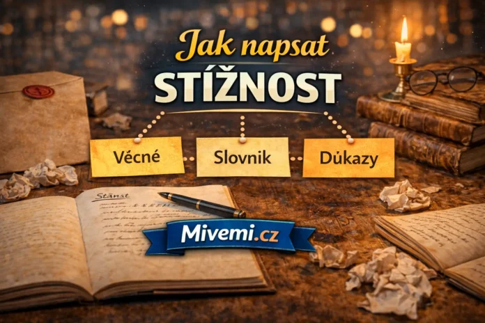 Jak napsat stížnost