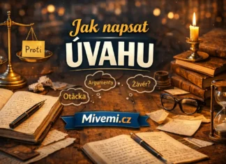 Jak napsat úvahu