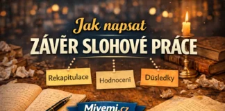 Jak napsat závěr slohové práce