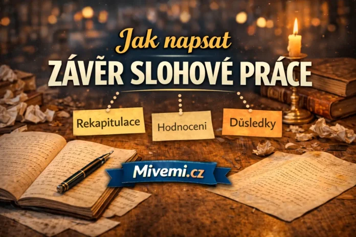 Jak napsat závěr slohové práce