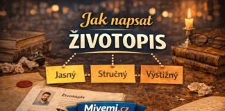 Jak napsat životopis