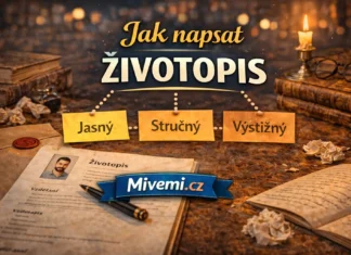 Jak napsat životopis